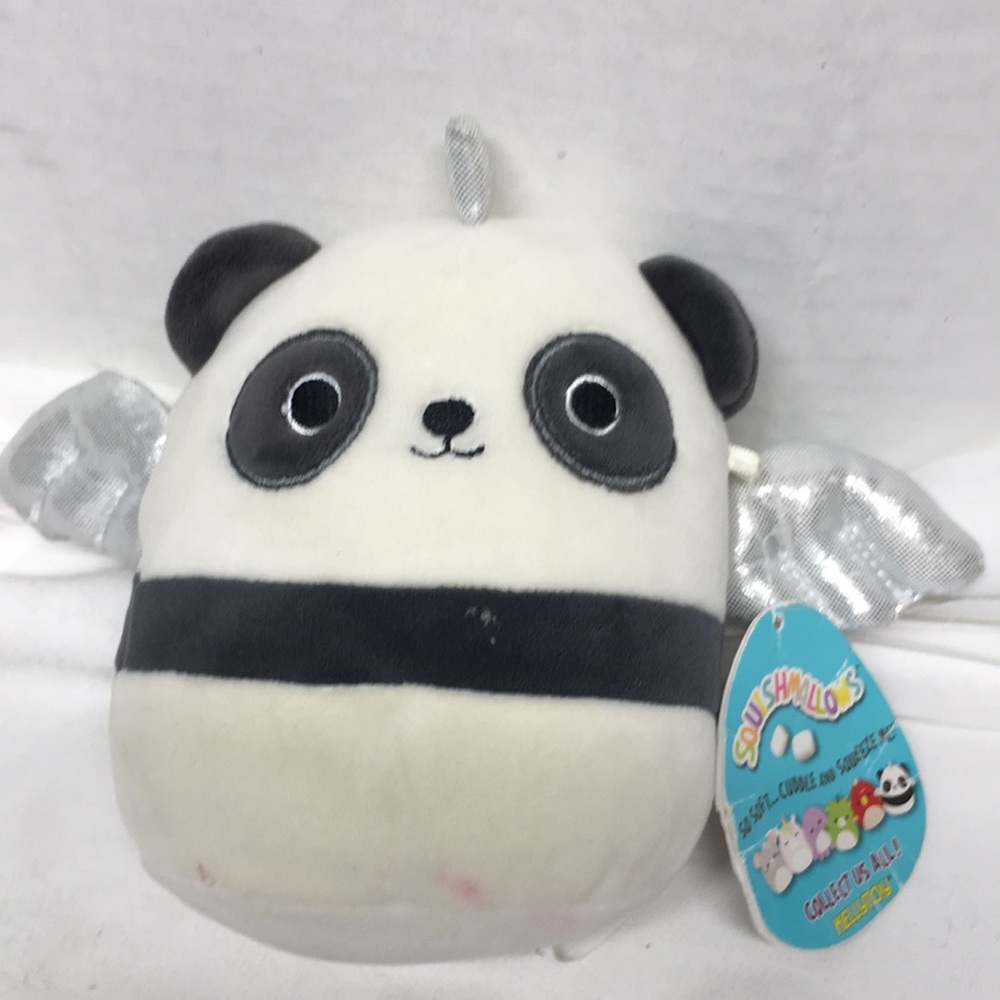 Squishmallow Kayce the Panda Unicorn Squishmallow 6” Plush. Rare. NWT - Picture 8 of 9